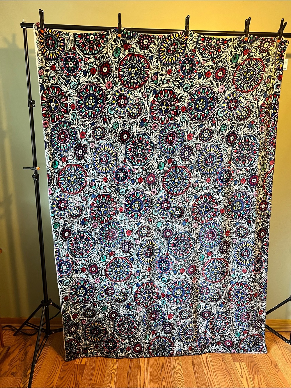 Stained Glass Medallion Throw Blanket Vera Bradley 2021